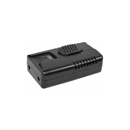 Fotdimmer med skyveknapp 150w 230v sort led Compale energiklasse A