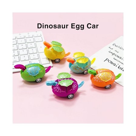 5 stk. Interessante trekk-tilbake-biler, søte transformerende