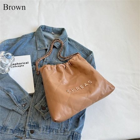 Axelväskor Tygväska BRUN