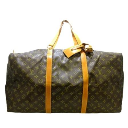 Louis Vuitton Vintage Pre-owned Weekend Tass , Bruin , Dames , Maat: ONE Size Vintage Tassen