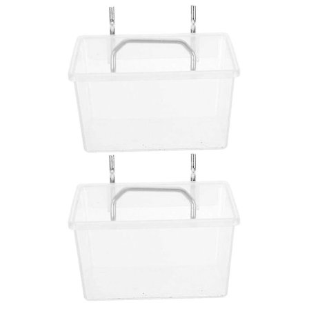 2 sæt af værktøjskasser med kroge Heavy Duty Peg Board kasser Utility kasser Værktøjskasser til hjemmet Garage June 6.15