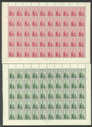 Island - Komplet arksæt 1950