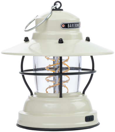 Barebones Outpost Lantern Vintage White