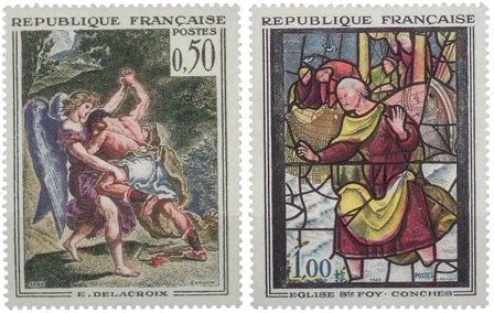 Frankrig 1963 - YT 1376-1377 - Postfrisk