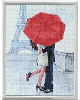 Diamond painting Verliebt in Paris