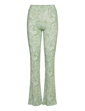 Enmargaux Pants Aop 5347 Vide Bukser Grøn Envii