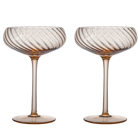 Byon champagneglas 30 cl 2-pack, persika | Dukning & Servering > Glas > Champagneglas | Bagaren och Kocken