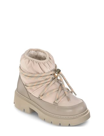 Inuikii Biker Puffer - Beige - 38