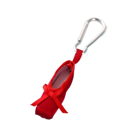 Søt Ballett Sko Nøkkelring Anheng Ballett Sko Veske Sjarm Mini Sko Nøkkelring Legeringsmateriale Ryggsekk Anheng for Daglig Hvit