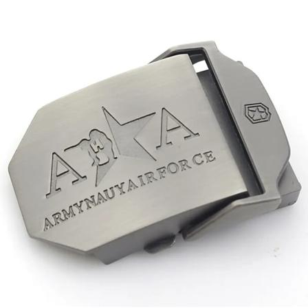 BOKADIAO Canvas Bältes spänne Endast spänne i legering metall 4,5 X 6,8 cm lyxigt militär armé taktiskt bältesspänne med bredd 3,8 cm bälten Type 1