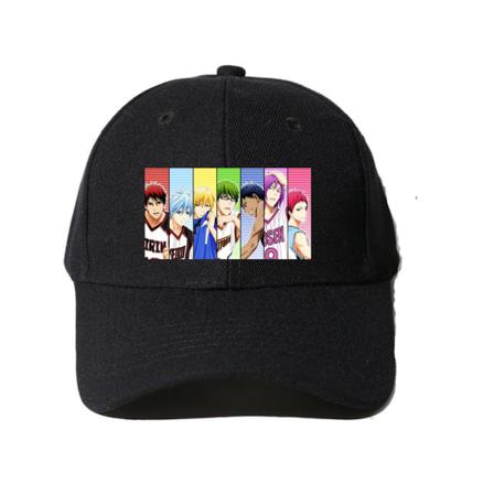 Anime Kuroko'S Basket Baseball Cap Bekväm Snapback justerbar sporthatt