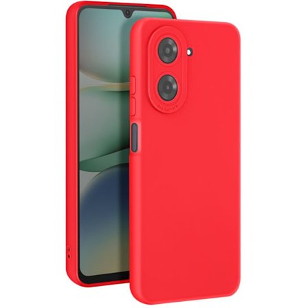 Cover til Xiaomi Redmi A5 Silikone Glat Kamera Blok Beskyttet Rød