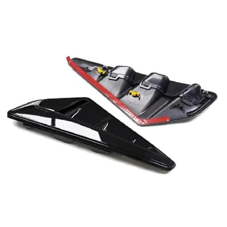 Bil Front Skjerm Side Luftventil Deksel Hai Gjellene Ventil Erstatt Trim for BMW X Serie X5 G05 X5M F95