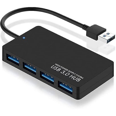 4-ports USB 3.0 Ultra Slim Data Hub til forskellige enheder