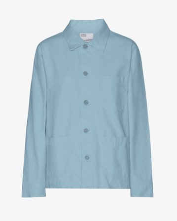Organic Workwear Jacket - Seaside Blue M