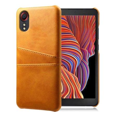 Samsung Galaxy Xcover 5 skal med korthållare - Orange Orange