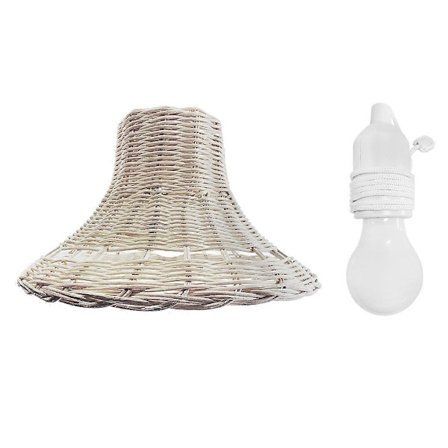 Handvävd Naturlig Rotting Lampskärm Ljuskrona Hängande Lampskärmar för Sovrum Vardagsrum Hem