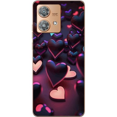 Yhteensopiva Puhelinkuori Motorola Motorola Edge 40 Neo KeskiyönSydämet