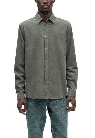 SAMSOE Saliam NX shirt 10504 Skjortor Herr Grå XXL