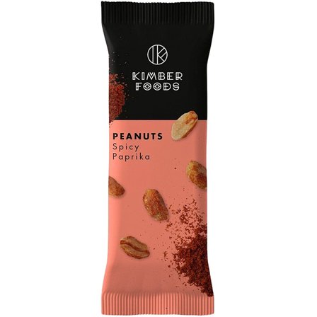 Kimber Foods Peanuts Spicy Paprika 15 g, Helse & Madvarer, Nødder, Peanuts