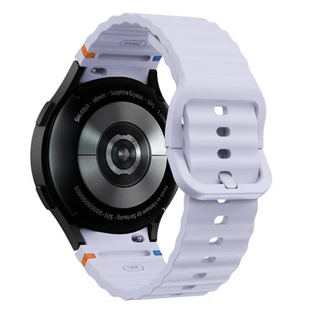 Original Silikonarmband kompatibelt med Samsung Galaxy Watch 7 FE 6 4 Classic 5 pro 44mm 40mm 43mm 47mm 45mm Armband Galaxy Watch6 7 Band