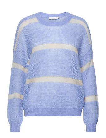 Sweater In Alpaca With Stripe Detai Blue Coster Copenhagen