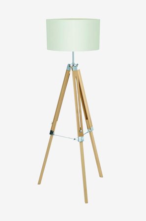 EGLO - Gulvlampe Lantada - Beige - Gulvlamper - Fra Homeroom