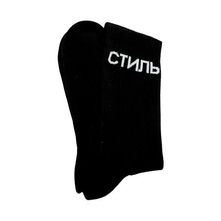 Heron Preston Socks , Zwart , Heren , Maat: M Sokken