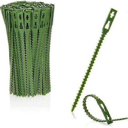 100 st Tomatstöd Trädväxtstöd Justerbar växtbindning