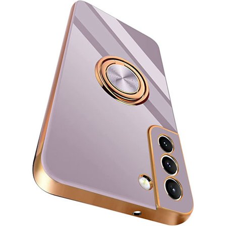 Kompatibel med Samsung Galaxy S21 FE Cover med Ringholder