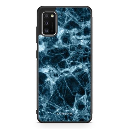 Bjornberry Skal Samsung Galaxy A41 - Blå Marmor