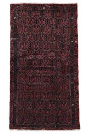 Medallion Small Hamadan Rug 107X196 Wool