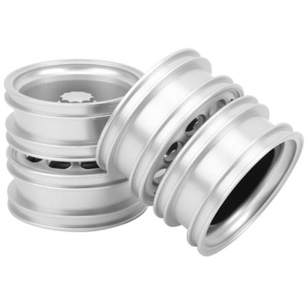 Aluminiumslegering 10-eger baghjulsnav til Tamiya Traktorlastbil 1:14 RC Bildele