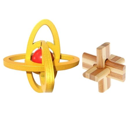 Kongming Lås Pussel Leksak