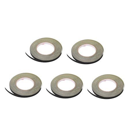 5 kpl asetattikangasta 0,22 mm paksuus 10 mm leveys 30 m pituus johtosarjan eristysteippi sähkölaitteille normaali tyyppi