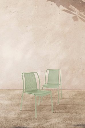 Jotex - Ulkotuolit, 2/pakk. Mineral Gray Mineral gray - BIARRITZ - Osta Puutarhatuolit & puutarhajakkarat Jotex