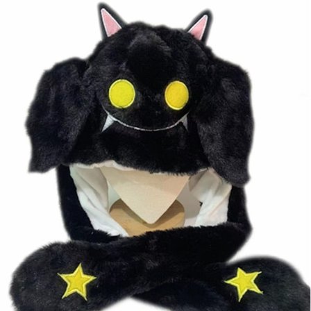 Ear Moving Jumping Hat Rolig Plysch Ghost Hat Unisex