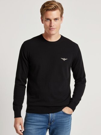 Accademia Militare Maglia Uomo Nero