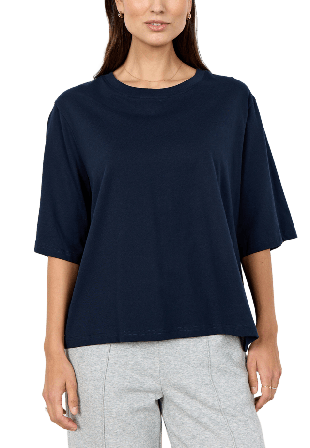 Soyaconcept Sc-Derby 165 T-Shirt T-shirts & toppar Dam Blå XL