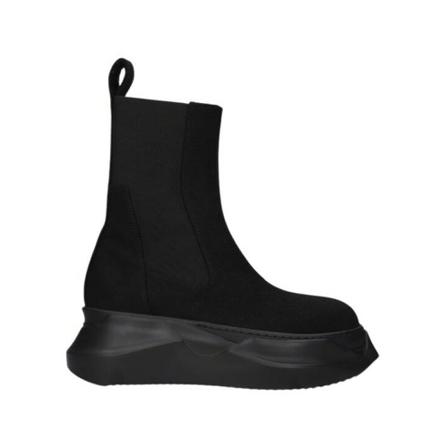 Rick Owens, Buty damskie sneakersy Rick Owens Drkshdw Denim Boots Beatle Abstract Ds 02B4846 DQ Czarny/czarny 40 Czarny, Kobieta, Rozmiar: 38 EU