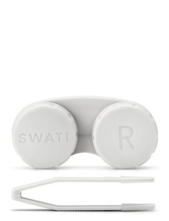 SWATI Cosmetics Lens Case & Tweezers - Nude - 2 pcs