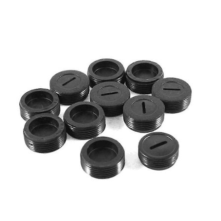 10 parter kolborsthölje 14mm runt gummi mutter stopphållare lock fodral slipmaskin tillbehör