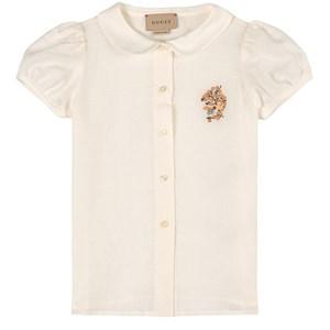 Kids - Gucci White Emroidered Blouse 24 Months - Tops - 24 months - White - Mädchen