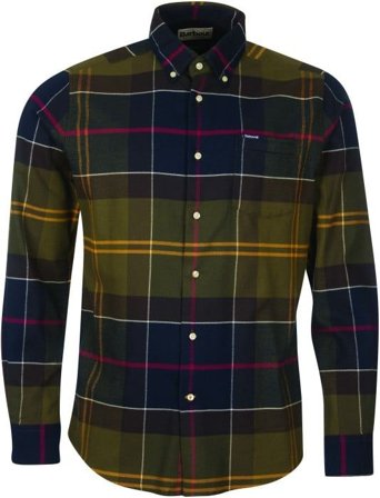 Barbour M's Edderton Tailored Shirt Classic Tartan