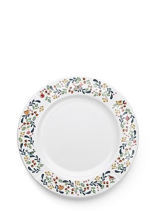 ROSENDAHL Tallerken Ø27cm Hvit m/dekor GC Cottage