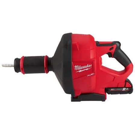 Milwaukee M18 FDCPF10-201C Avløpsrenser med batteri og lader, VVS-utstyr