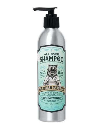 Mr Bear Family All Over Shampoo - Springwood 250 Ml - Nude - 250 ML