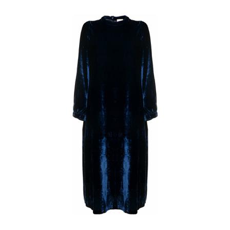 Semicouture Midi Kjole Blå, Dame