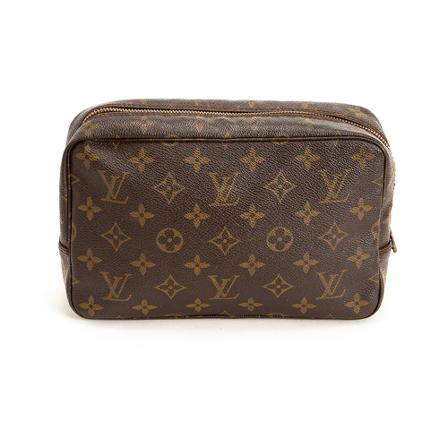 Louis Vuitton Vintage, Pre-owned trousse Bruin, Heren, Maat:ONE Size