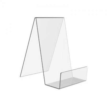 Klar akryl bogstand - Bogstøtte og stand - Klar akryl